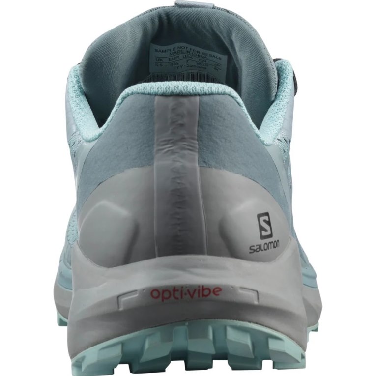 Light Blue Salomon Sense Ride 4 GTX Invisible Fit Women's Trail Running Shoes | IE MQ4756